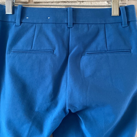 Ann Taylor blue slim leg crop pants - Picture 4 of 7